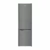 Kühl-Gefrierkombination AMICA FK2525.4UNTX(E) freistehend 250L, silber, Gefrierfach unten, R600a