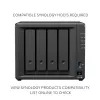 Synology DiskStation DS925+ NAS/Storage-Server Ryzen Embedded V1500B 4 GB DDR4 0 TB Schwarz