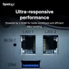 Synology DiskStation DS925+ NAS/Storage-Server Ryzen Embedded V1500B 4 GB DDR4 0 TB Schwarz
