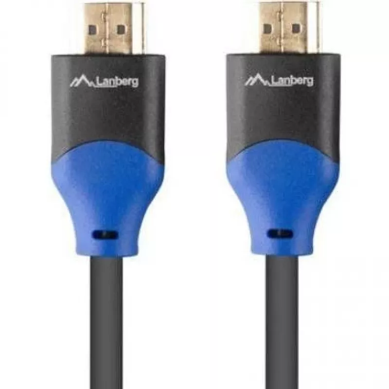 HDMI-Kabel Lanberg CA-HDMI-15CU-0030-BK 3m HDMI Typ A Stecker 18 Gbit/s