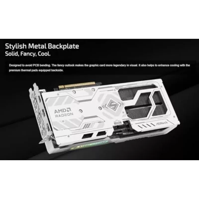 ASRock AMD Radeon RX 9060 XT Steel Legend 16GB OC Grafikkarte