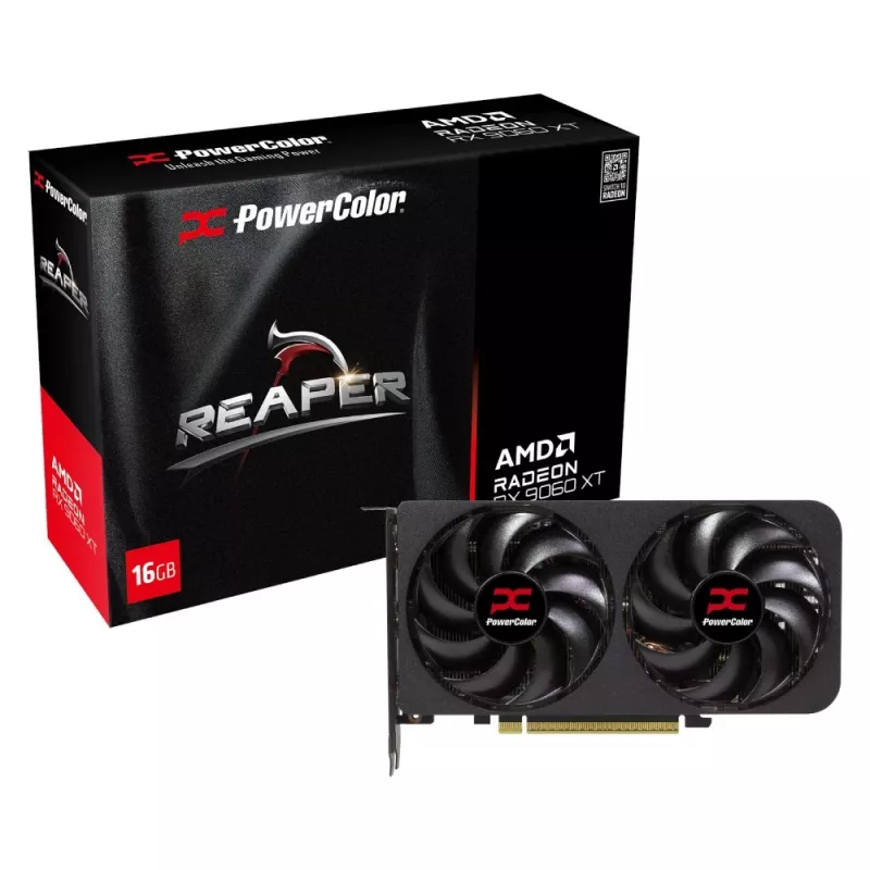 PowerColor Radeon RX 9060 XT 16GB Grafikkarte