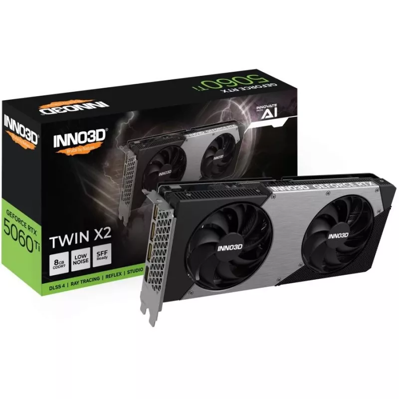 INNO3D GeForce RTX 5060 Ti TWIN X2 8GB GDDR7 Grafikkarte