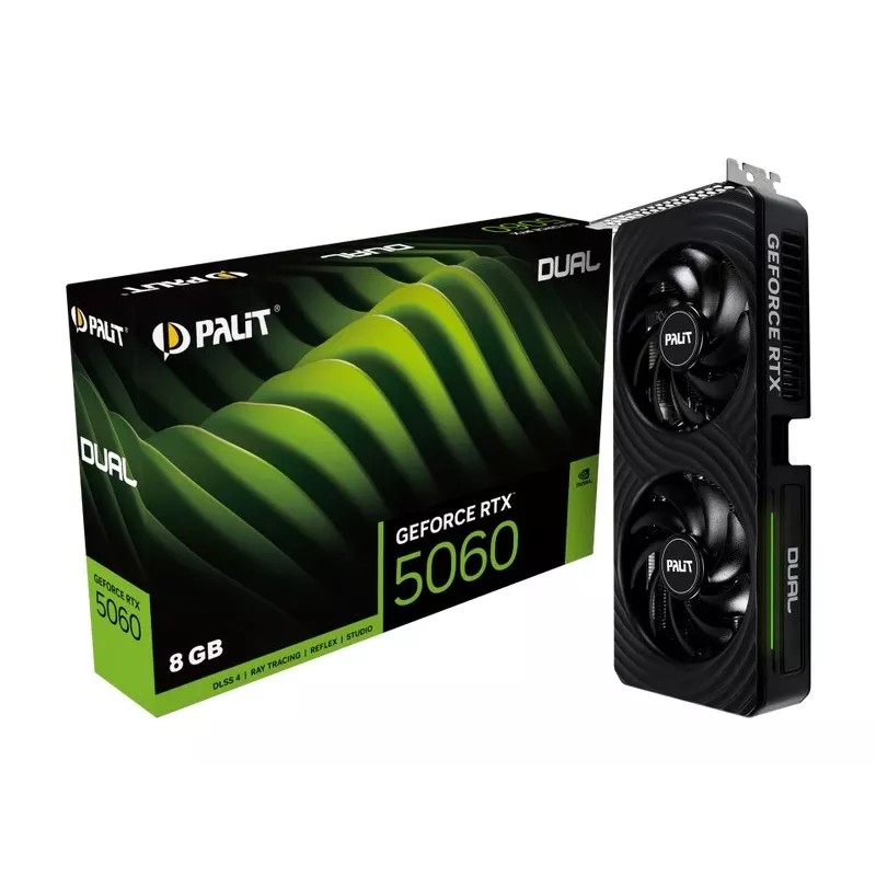 Palit GeForce RTX 5060 Dual 8GB GDDR7 Grafikkarte