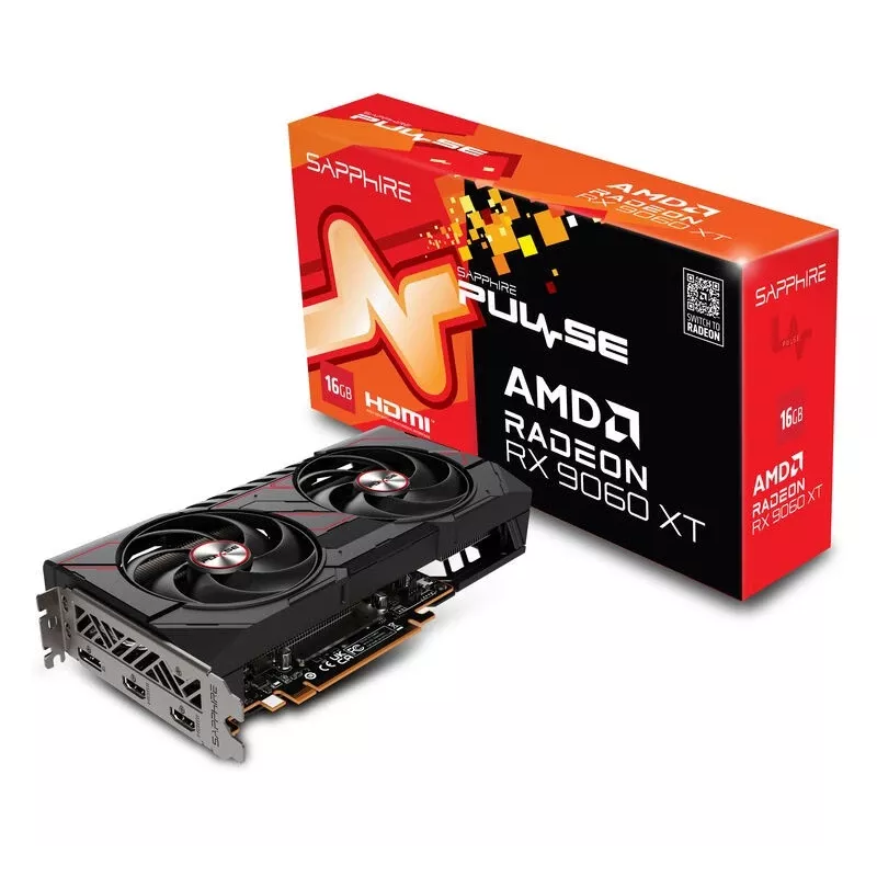 SAPPHIRE PULSE Radeon RX 9060 XT 16GB Grafikkarte