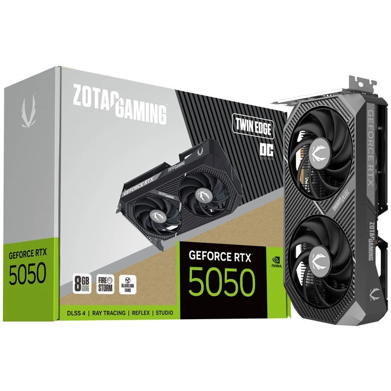 ZOTAC GAMING GeForce RTX 5050 Twin Edge OC 8GB GDDR6 Grafikkarte