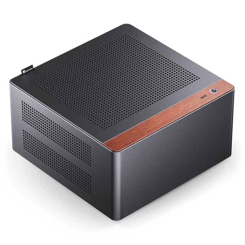 Jonsbo NV10 Stk. Gehäuse, Mini-Gehäuse, ITX - Schwarz