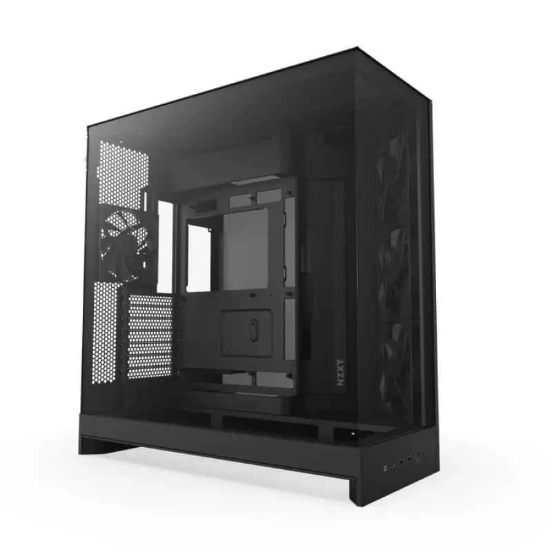 NZXT H9 Air Flow (2025) Large Dual-Chamber Mid Tower Case - Black