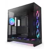 NZXT PC-Gehäuse H9 Flow RGB+ Midi-Tower schwarz