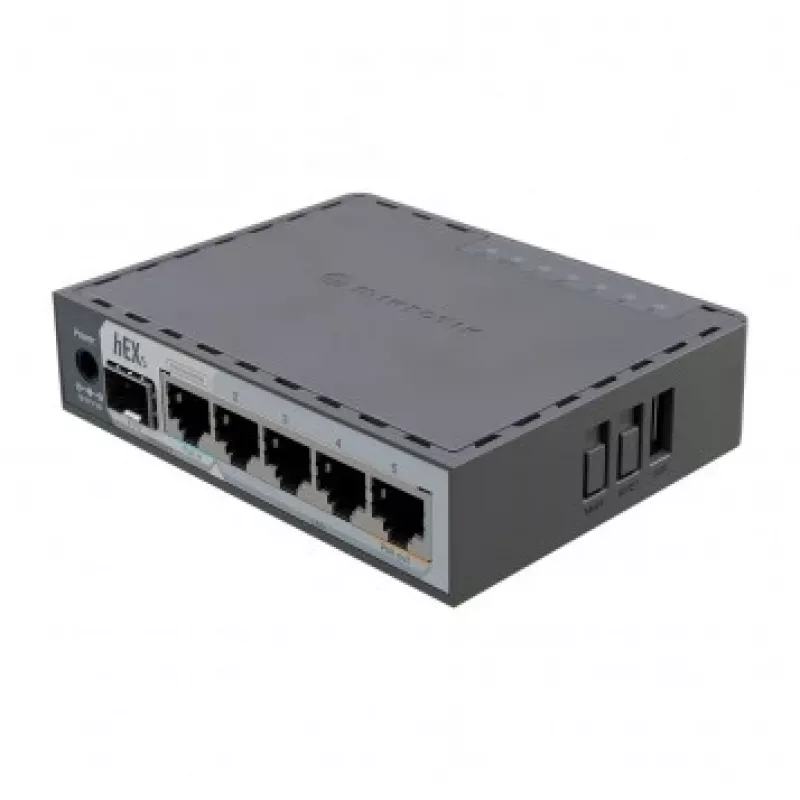 Mikrotik E60IUGS Kabelgebundener Router Gigabit Ethernet Schwarz