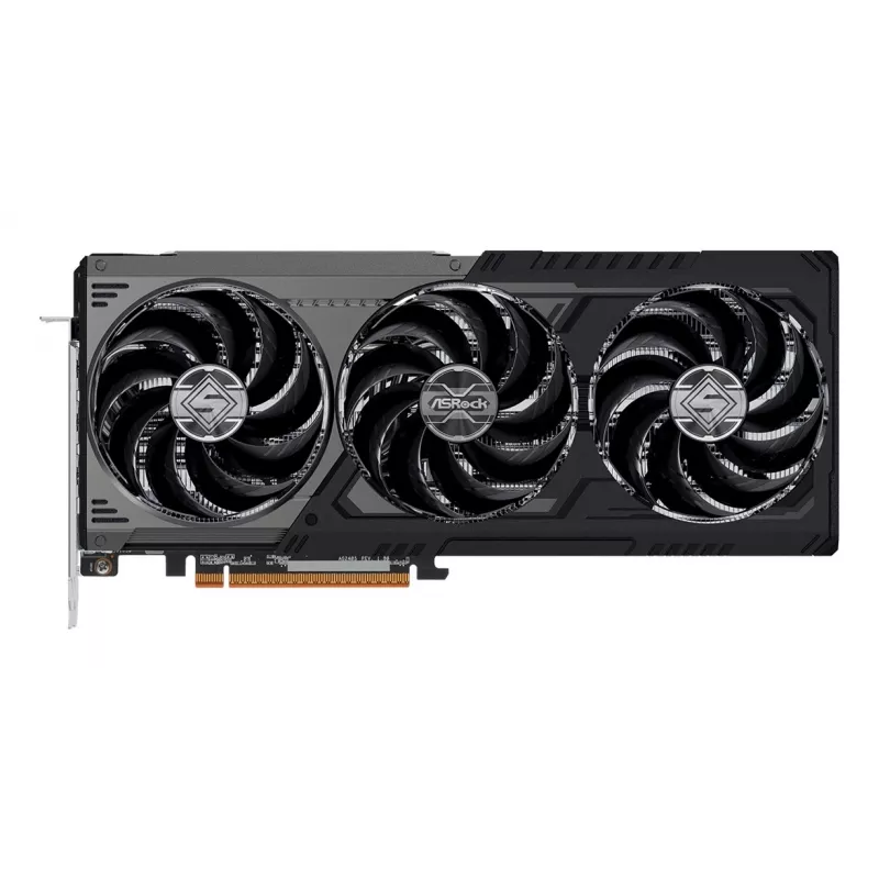 ASRock Radeon RX 9070 XT 16GB Steel Legend Dark Grafikkarte