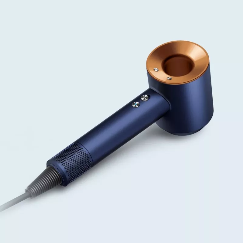 Dyson Supersonic Straight+Wavy HD07 Haartrockner, Preußischblau / Kupfer (113277-01)