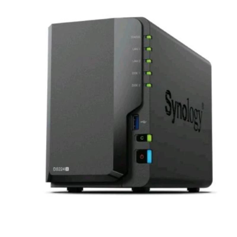 Synology DS225+ 2 Bay NAS Desktop Intel® Celeron® J4125 2 GB DDR4 Synology DSM Schwarz – nur Synology HDD