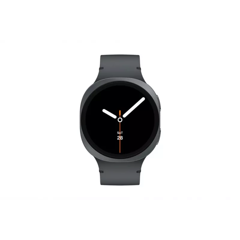 Samsung Galaxy Watch 8 3,81 cm (1,5 Zoll) AMOLED 44 mm Digital 480 x 480 Pixel Touchscreen Graphit Wi-Fi GPS (Satellit)