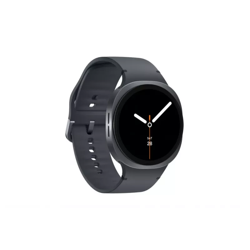 Samsung Galaxy Watch 8 3,81 cm (1,5 Zoll) AMOLED 44 mm Digital 480 x 480 Pixel Touchscreen Graphit Wi-Fi GPS (Satellit)