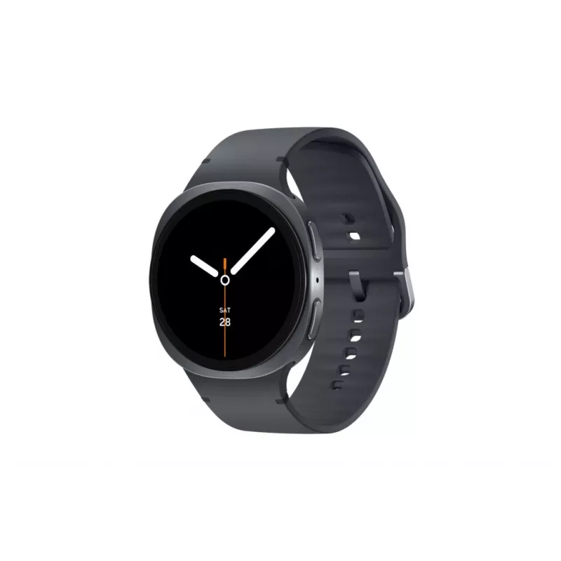 Samsung Galaxy Watch 8 3,81 cm (1,5 Zoll) AMOLED 44 mm Digital 480 x 480 Pixel Touchscreen Graphit Wi-Fi GPS (Satellit)