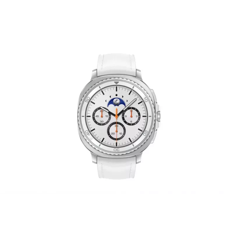 Smartwatch Samsung Galaxy Watch 8 Classic 46 mm Silber — 3,3 cm AMOLED, 4G, 64 GB, 445 mAh