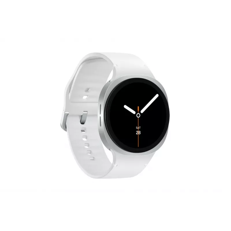 Smartwatch Samsung Galaxy Watch 8 44 mm Silber, 1,5 Zoll AMOLED 480x480, 5 ATM, GPS, 32 GB, 435 mAh