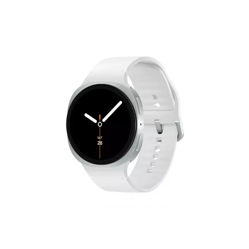 Smartwatch Samsung Galaxy Watch 8 44 mm Silber, 1,5 Zoll AMOLED 480x480, 5 ATM, GPS, 32 GB, 435 mAh