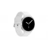 Samsung Galaxy Watch 8 3,3 cm (1,3 Zoll) AMOLED 40 mm Digital 438 x 438 Pixel Touchscreen Silber Wi-Fi GPS (Satellit)