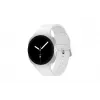 Samsung Galaxy Watch 8 3,3 cm (1,3 Zoll) AMOLED 40 mm Digital 438 x 438 Pixel Touchscreen Silber Wi-Fi GPS (Satellit)