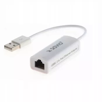 Savio CL-24 - Netzwerkadapter - USB 2.0 - 10/100 Ethernet X 1