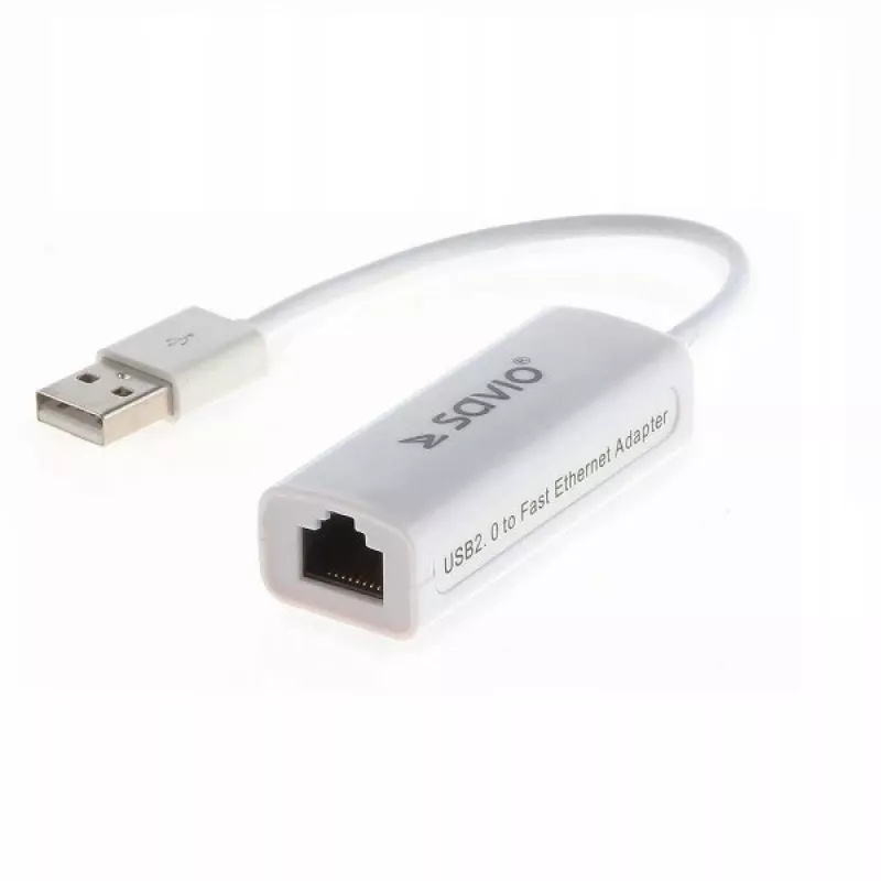 Savio CL-24 - Netzwerkadapter - USB 2.0 - 10/100 Ethernet X 1