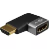 Pro Plus - HDMI - Winkeladapter 90° Vertikal - Schwarz