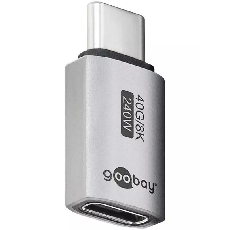 Goobay USB-C-Adapter straight USB4 - Stecker > Buchse (74447)