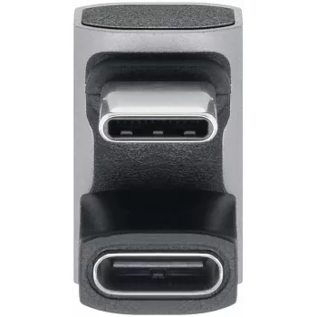 Goobay USB-C-Adapter 180° U-Form USB4 - Stecker auf Buchse (74445)