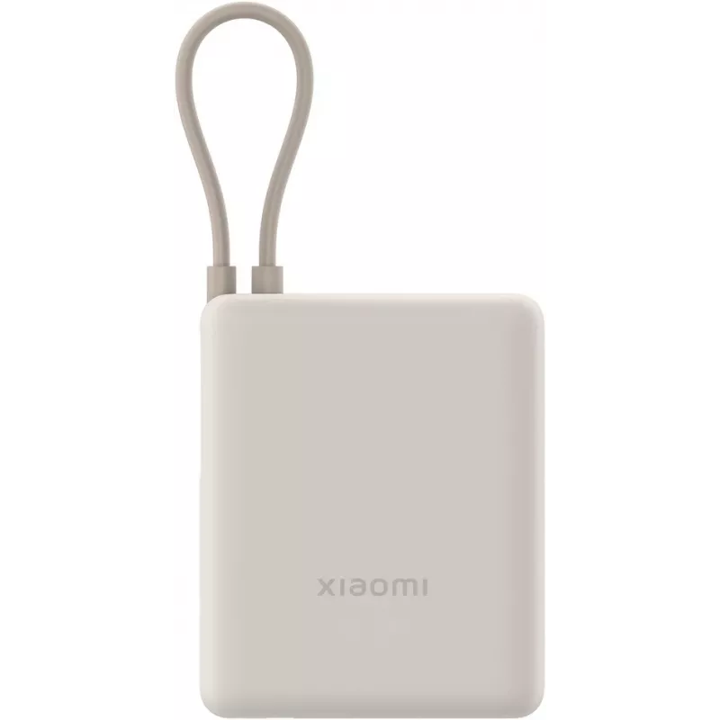 Xiaomi 33W Powerbank 10000mAh (Integriertes Kabel) Tan GL, BHR9333GL