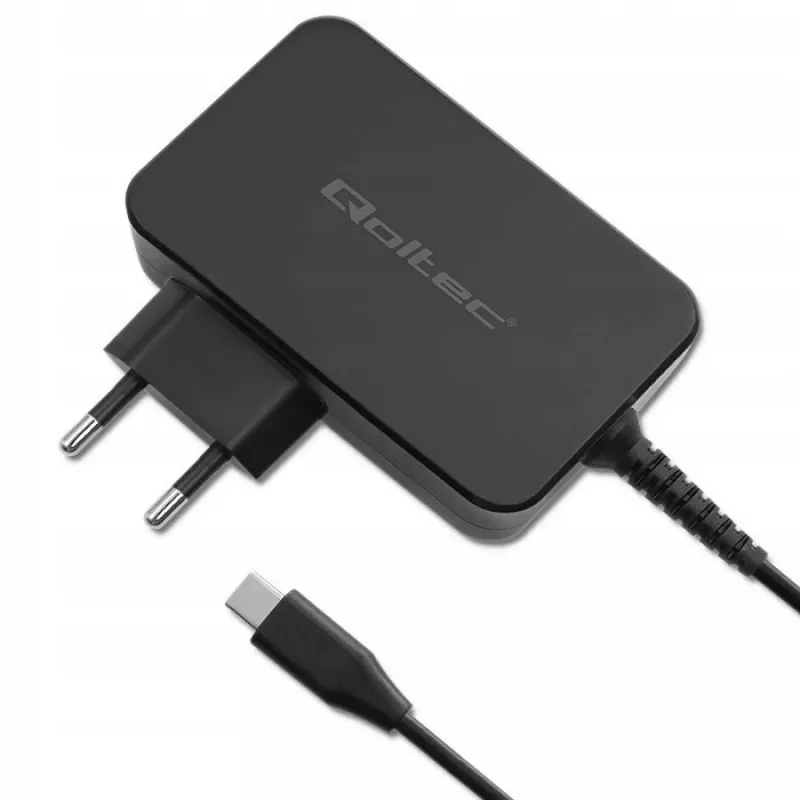 GaN-Netzteil QOLTEC 52387 90W 1x USB‑C 5–20V