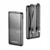 Powerbank 10000mAh P76K 22,5W 4 Wyjcia ³adowania dwa kable