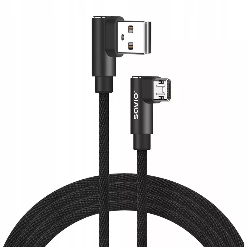 Savio SAVIO CL-162 Mobiltelefonkabel Schwarz