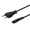 Kabel zasilający ósemka 2pin 1,2m, wielopak 10 szt. CL-97