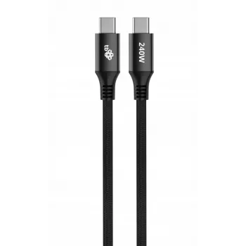 Tb Kabel USB C auf USB C 1m 240W Schwarz