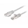 Patchkabel CAT.6 FTP 1M Grau Fluke getestet Lanberg 10er-Pack