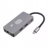 TB Adapter Hub USB-C (7-in-1) HDMI USB SD/TF RJ45 (2500 Mbit/s) PD