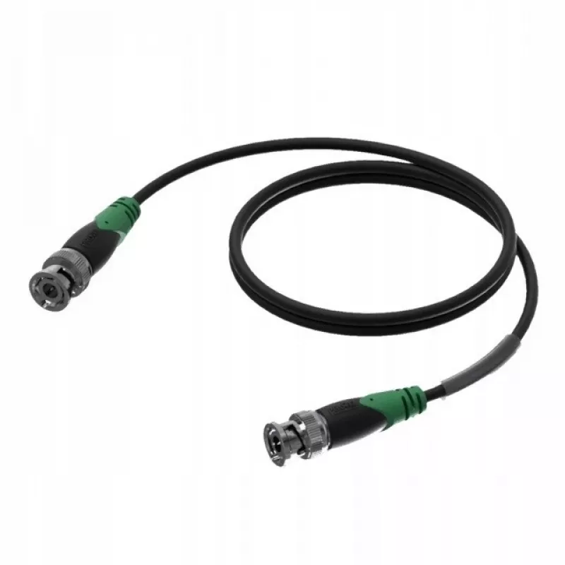 Netzwerkkabel Procab 1KPCL215 BNC MALE BNC MALE 50 OHM 1.5M Schwarz