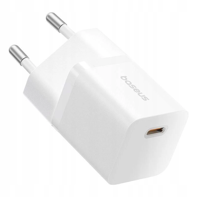 Baseus P10110909213-00 USB-C GaN5 mini 25W mains charger Weiß