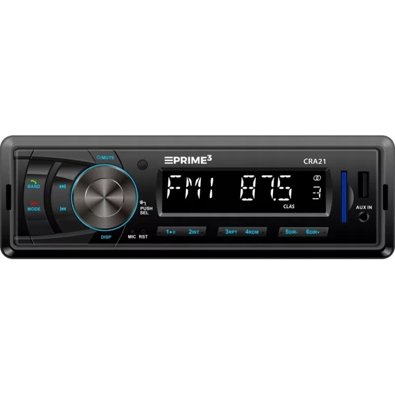 Auto-FM-Radioempfänger PRIME3 CRA21 BT Bluetooth mit UKW-Tuner und Bluetooth-Konnektivität