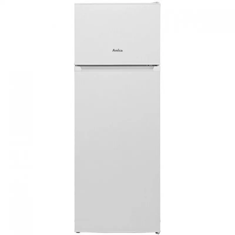 Kühl-Gefrierkombination AMICA FD2355.4(E) — 235 L, Gefrierfach oben, weiß, R600a, freistehend, 1450×540×570 mm