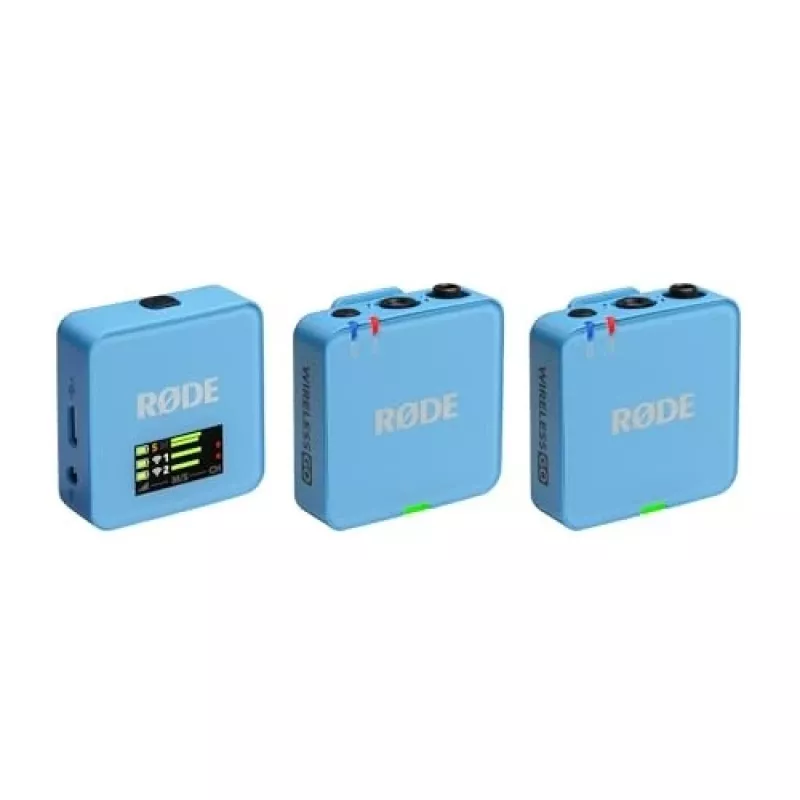 RØDE Wireless GO III Blau - kabelloses Mikrofonsystem (blau)