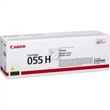 Canon CRG-055HY 5,9K Seiten Gelb Tonerkartusche