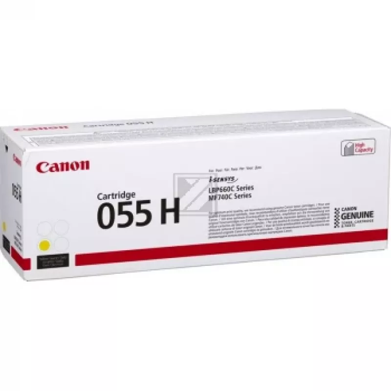 Canon CRG-055HY 5,9K Seiten Gelb Tonerkartusche