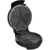 Severin WA 2103 Waffeleisen für 4 Waffeln 1200 W Schwarz, Silber