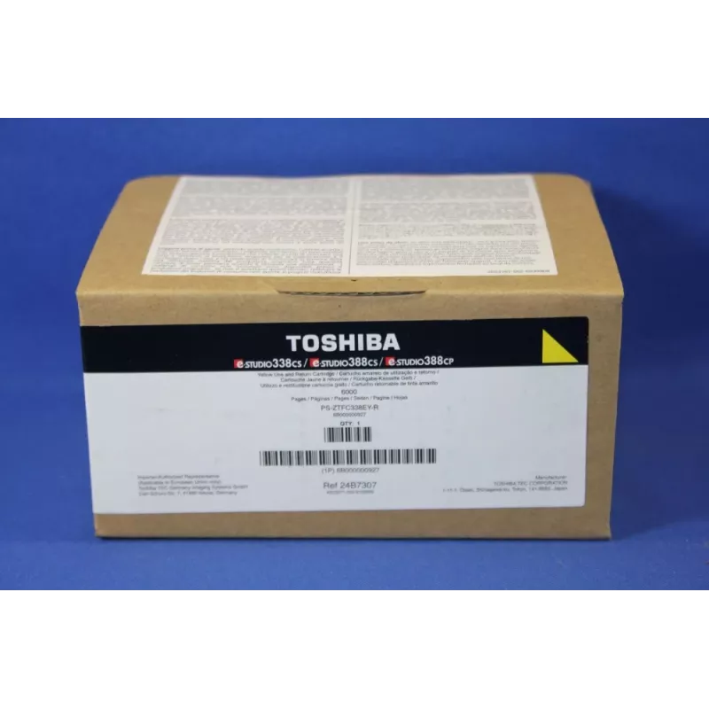 Toshiba 6B000000927/T-FC338EYR Toner Gelb Return Program. 6K Seiten F