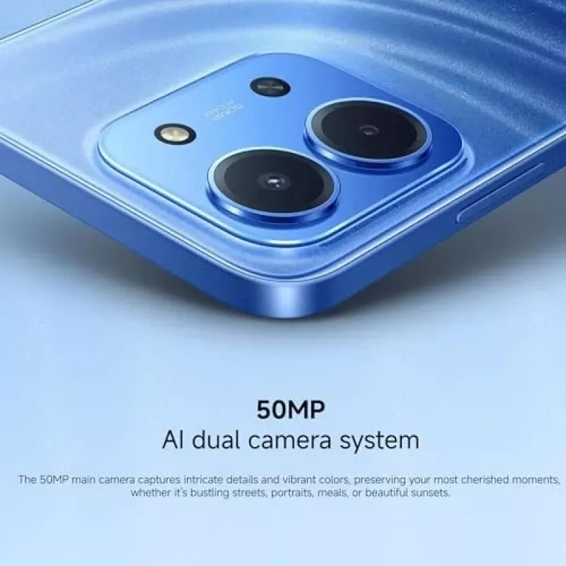 Smartphone Xiaomi Redmi 15C 6,9 Zoll 4 GB RAM 128 GB Speicher Blau, Helio G81-Ultra, 6000 mAh, IP64