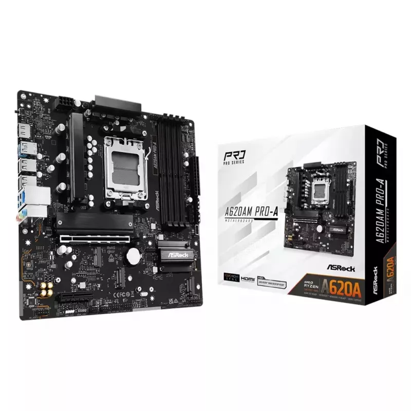 ASRock A620AM PRO-A AM5 Micro-ATX Motherboard