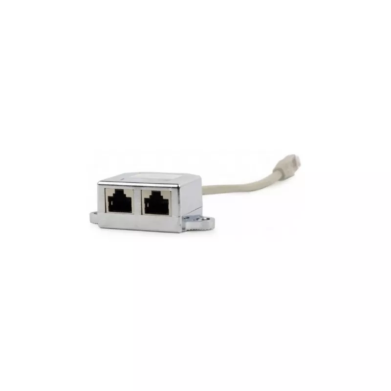 Gembird NCA-SP-02 Netzwerk-Splitter Weiß